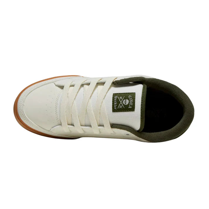 CIRCA BUCKLER WHITE GREEN GUM