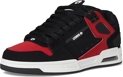 OSIRIS PERIL BLACK RED WHITE