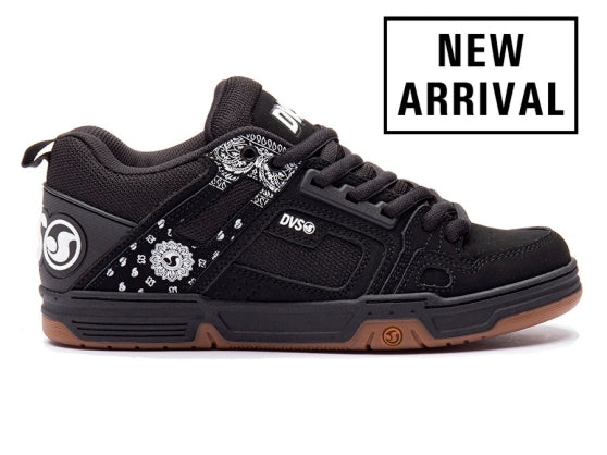 DVS COMANCHE BLACK GUM BANDANA