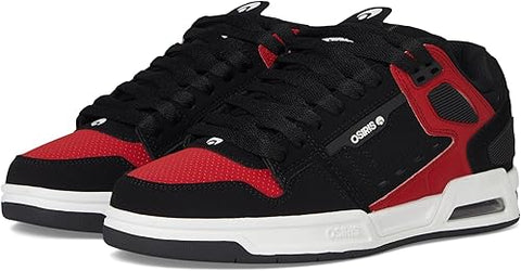 OSIRIS PERIL BLACK RED WHITE
