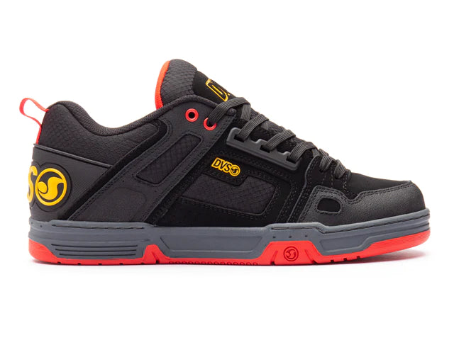 DVS COMANCHE BLACK RED YELLOW