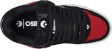 OSIRIS PERIL BLACK RED WHITE