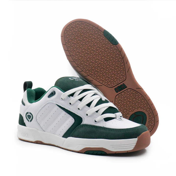 CIRCA SHOES CX201R-WHITE/GATE GREEN