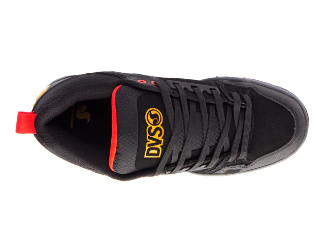 DVS COMANCHE BLACK RED YELLOW