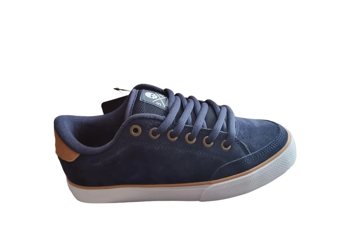 CIRCA AL 50 NAVY CHIPMUNK WHITE SUEDE