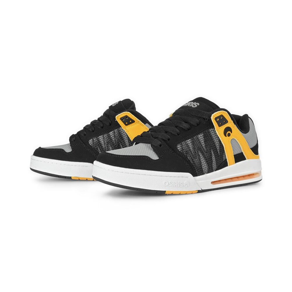 OSIRIS PIXEL GREY YELLOW BLK