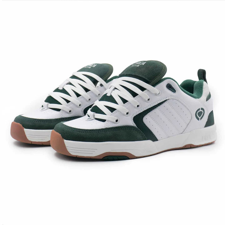 CIRCA SHOES CX201R-WHITE/GATE GREEN