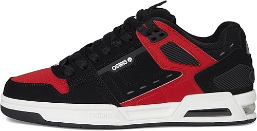 OSIRIS PERIL BLACK RED WHITE