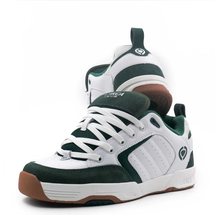 CIRCA SHOES CX201R-WHITE/GATE GREEN