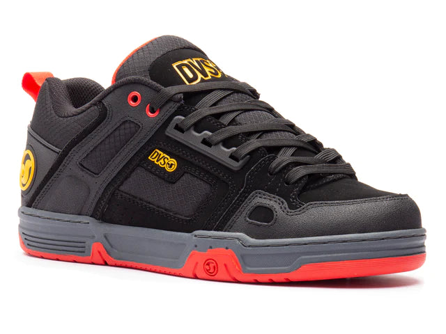 DVS COMANCHE BLACK RED YELLOW