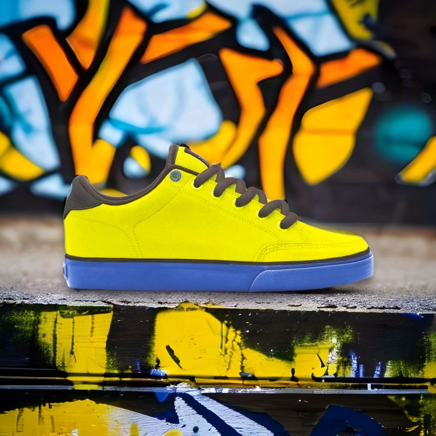 CIRCA TENIS AL 50 PRO YELLOW BLUE