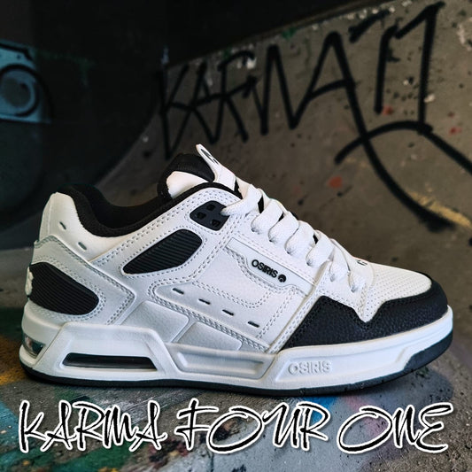 OSIRIS PERIL WHITE BLACK
