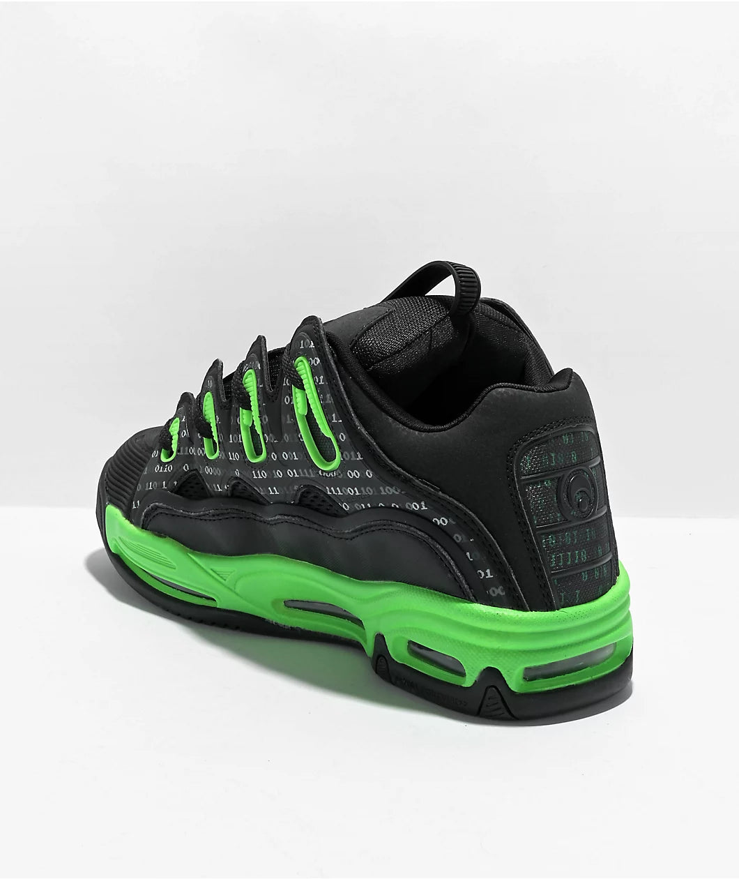 OSIRIS D3 2OO1 BLACK GREEN BIN